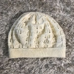 Cream Beanie